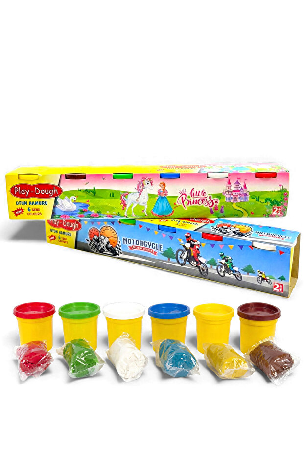 Oyun Hamuru 6lı - 3