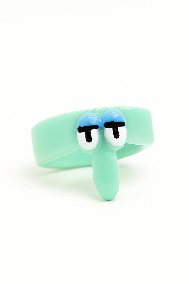 Spongebob and friends rings patrick star mr. krabs squidward tentacle ring