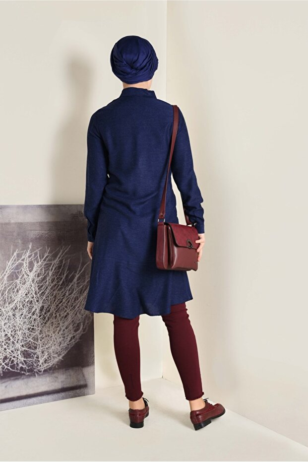 تونيك مطرز بأزرار 4737 - 3