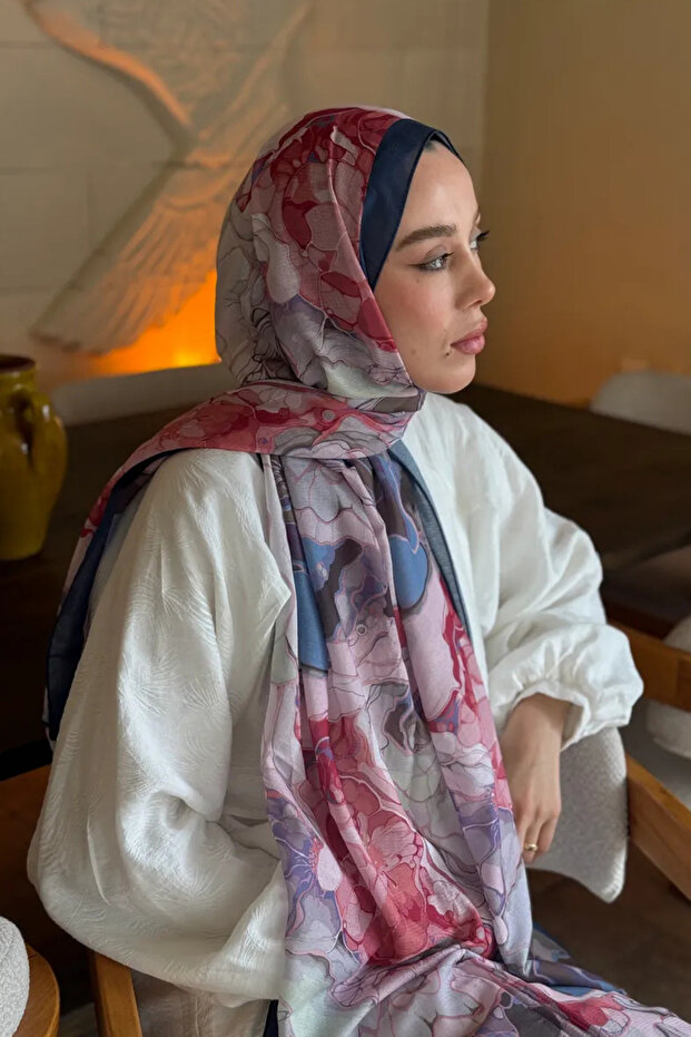 أليس نمط لينا شال - 2