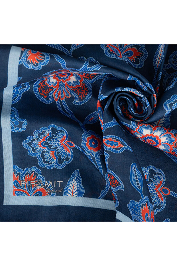 Natural Patterned Scarf - 2