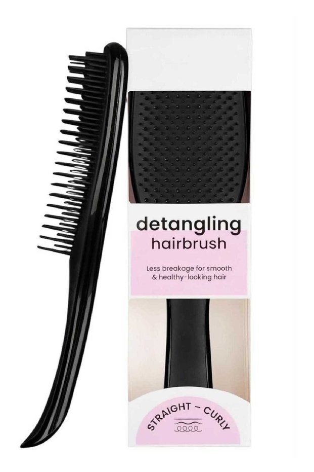 Hair Brush- Black/Black