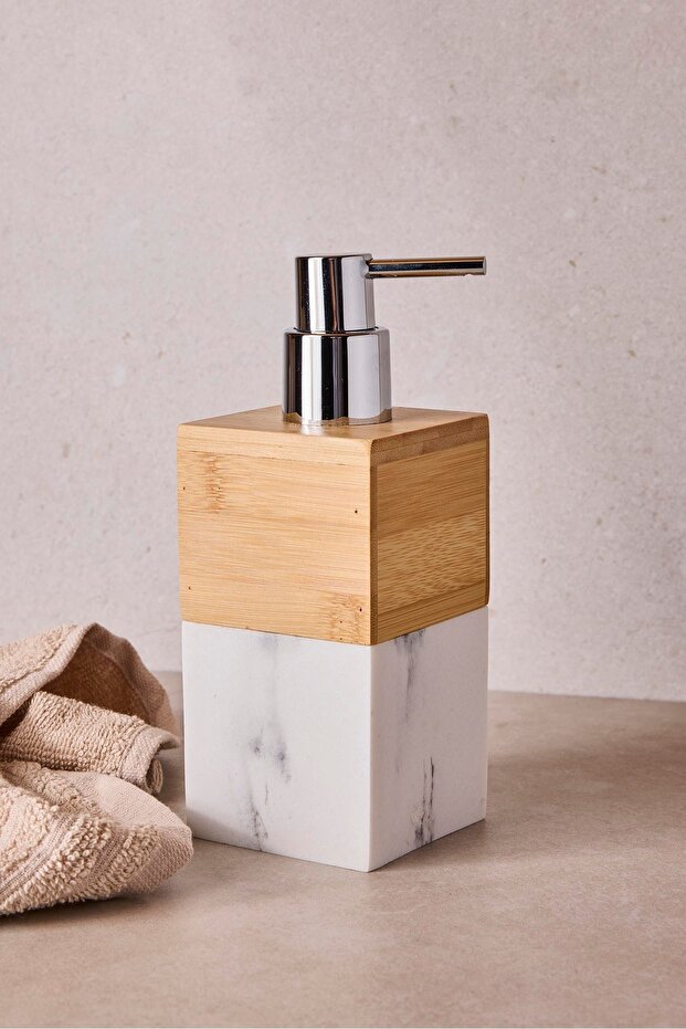 Lidella White Liquid Soap Dispenser