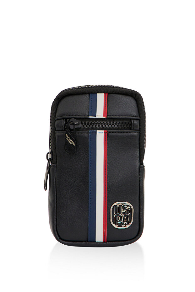 Black Unisex Messenger Bag Plevr23708