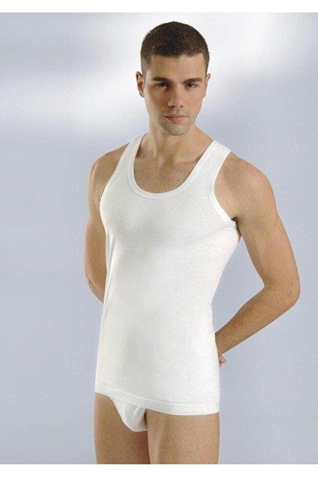 1151 Men's Combed Cotton Undershirt - 2