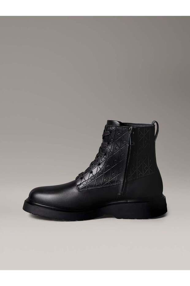 COMBAT ESS LACE UP ZIP BOOT AOP - 5