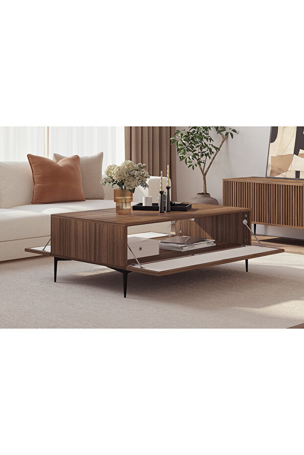 Ola Sehpa - Ceviz - 2