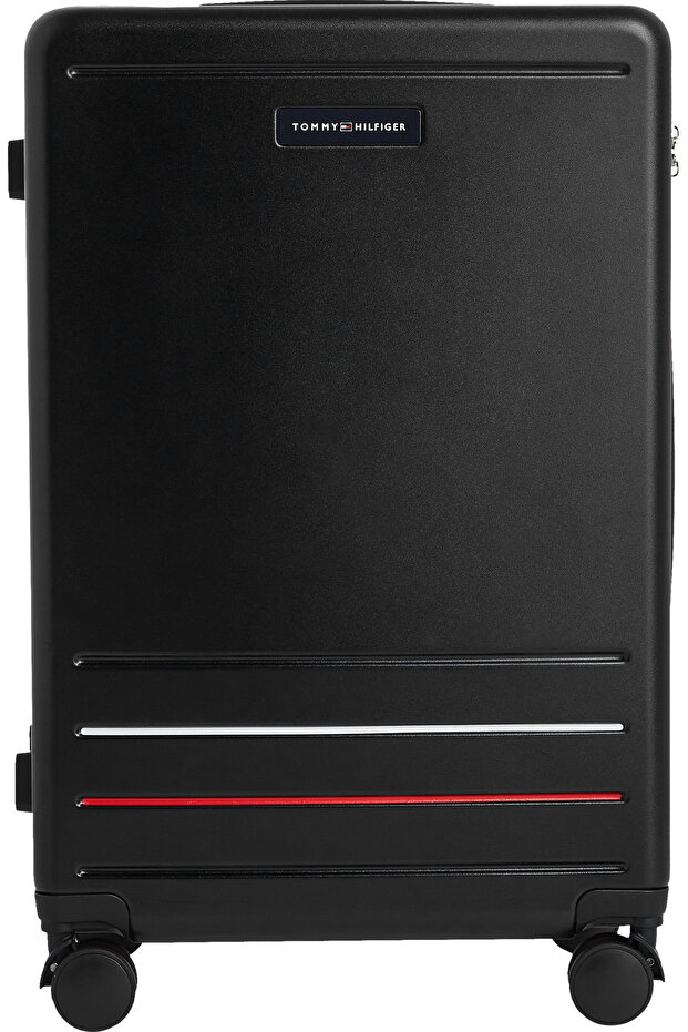 Siyah Çekçekli Sert Valiz TH MEDIUM SUITCASE - 1