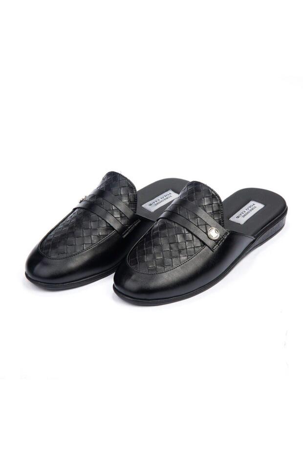 570 Men's Leather House Slippers