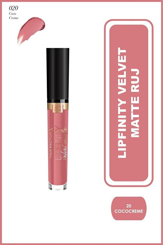 Lıpfınıty Velvet Matte Ruj 20 Cococreme - 1
