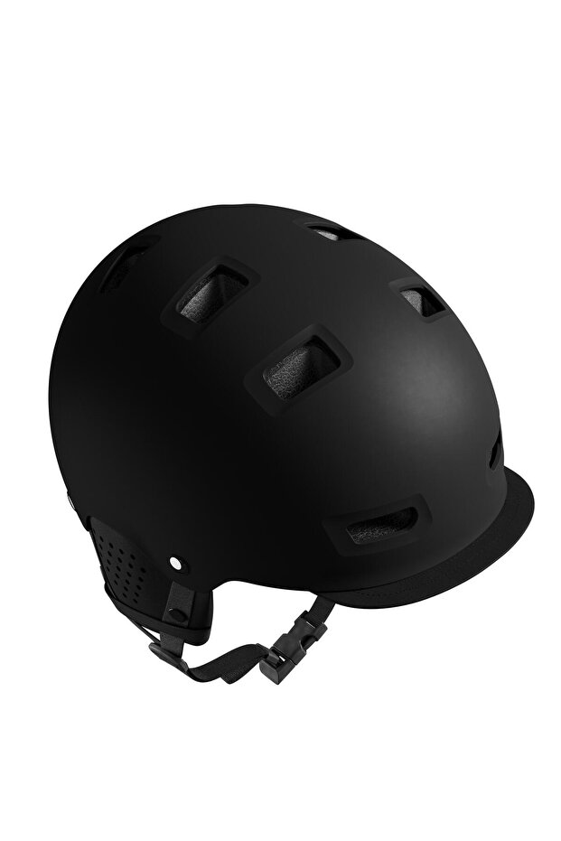 Decathlon Btwin 500 Siyah Şehir Bisikleti Kaskı
