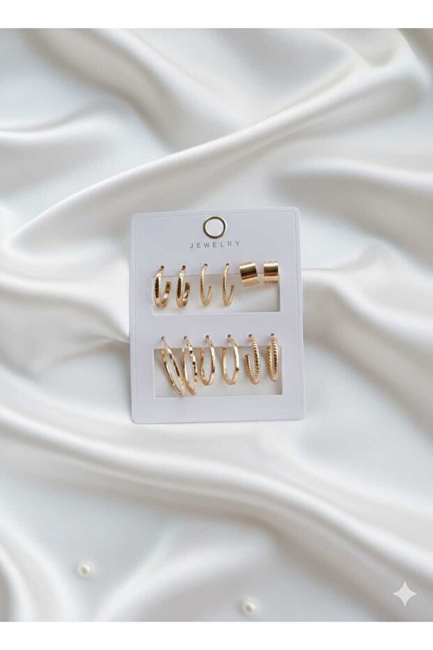 أقراط حلقية متعددة - 1