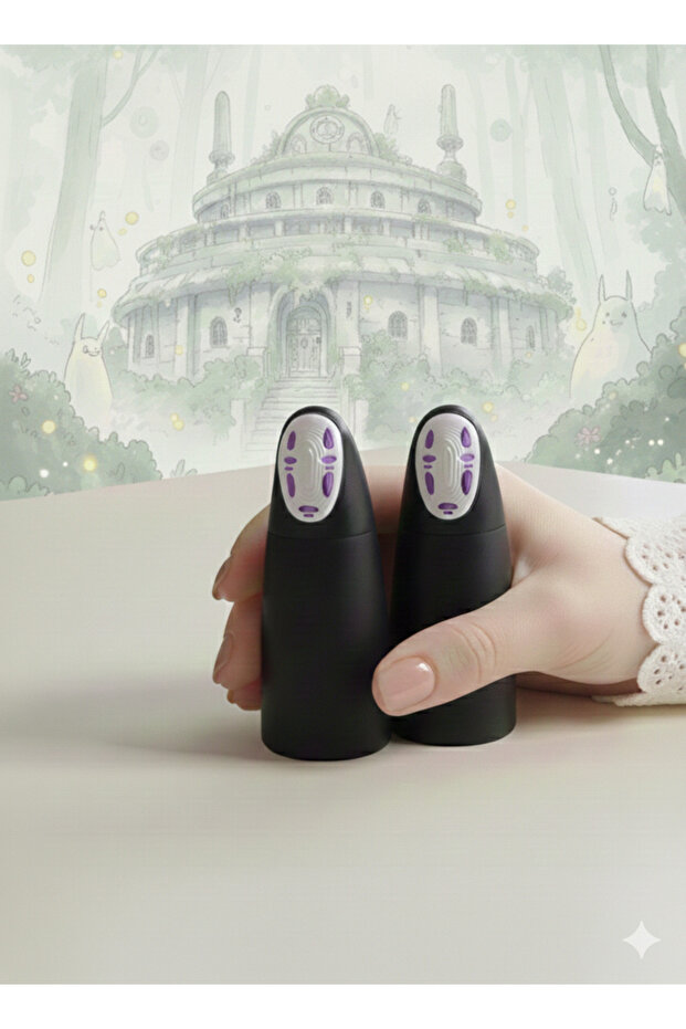 Piyo Design 2 Adet Ruhların Kaçışı Spirited Away Anime No Face Kaonashi ...