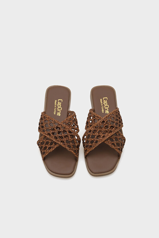 Loree Hasır Kadın Terlik - 2