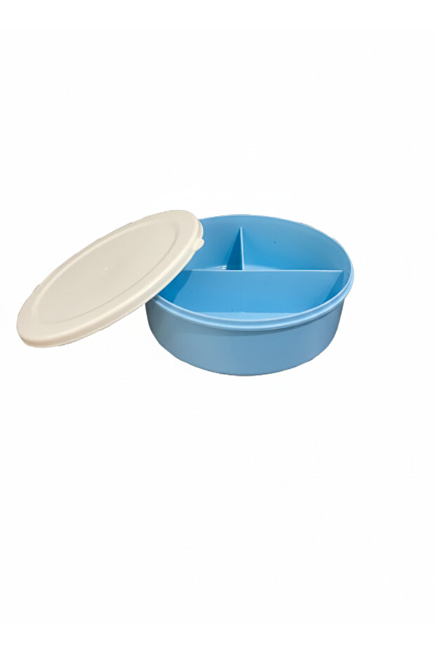 حاوية تخزين دائرية 3 أقسام - 5