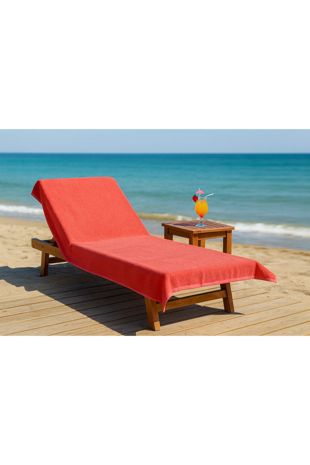 Cotton Sunbed Towel 100X180 cm Quick-Drying Large Size Towel Suitable for Beach Use