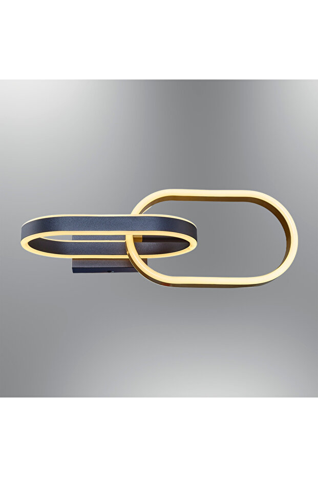 1430-APL Elips Aplik Siyah - 2