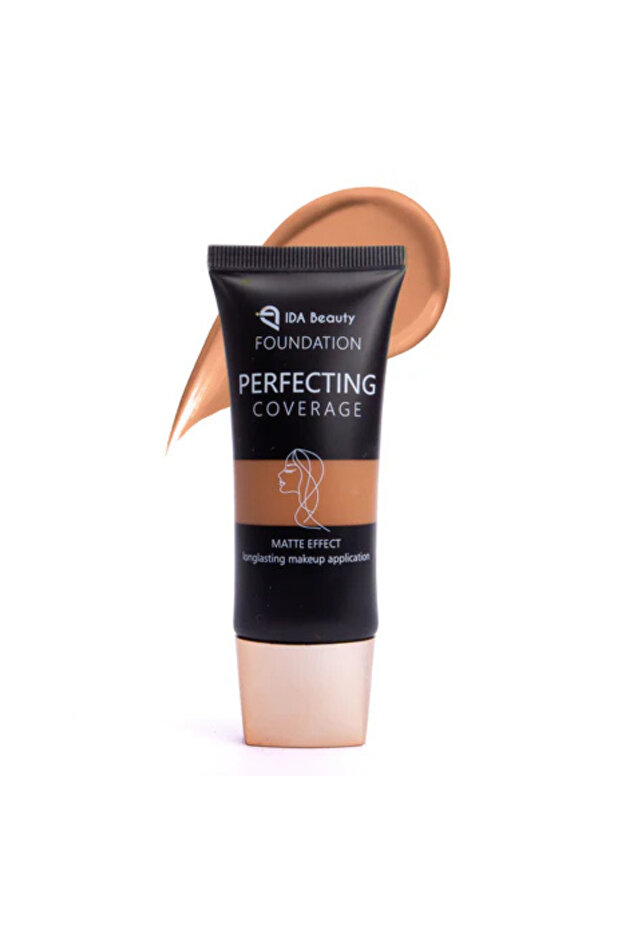 Glam It! Liquid Foundation |Matte Finish, Lightweight | Halal, Cruelty-Free(Peju, 35ml)