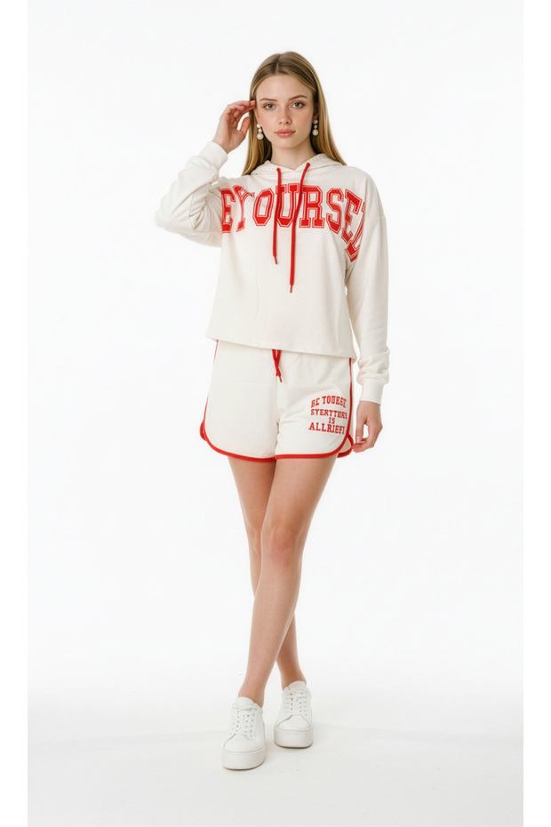 Sweat Şort Takım - 1
