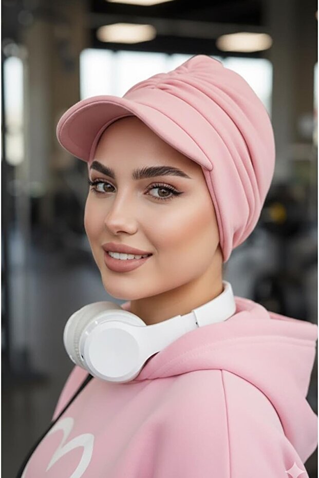 Powder Winter Hijab Hat