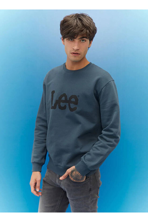 Erkek Gri Sweatshirt - 1