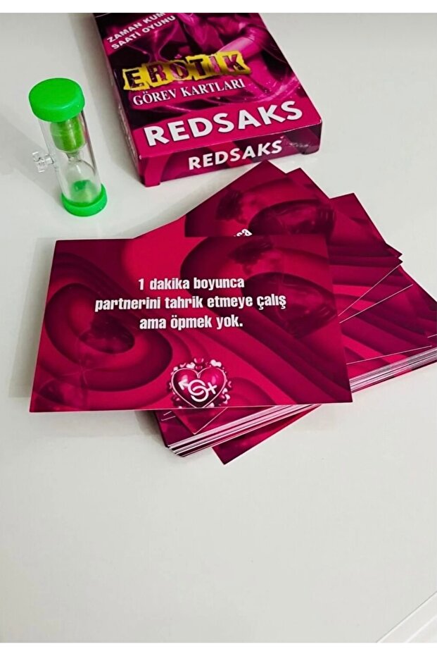 Kum Saatli Oyun Kartları - 1