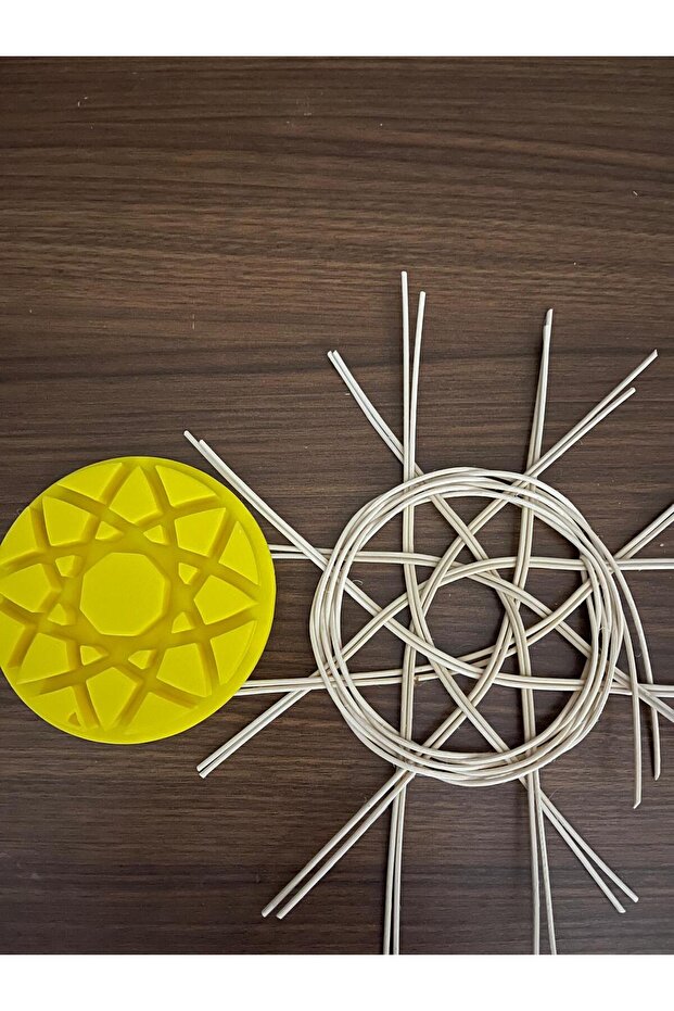 Rattan Örme Kalıbı, Şablon, Pattern, Template Model No -4- - 3