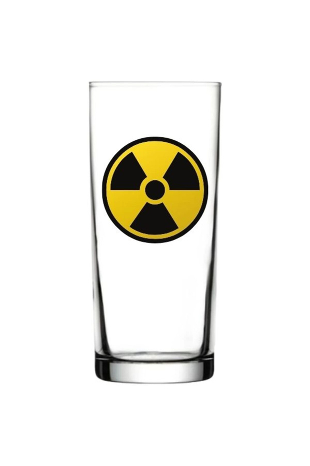 Attention Printed Rakı Glass