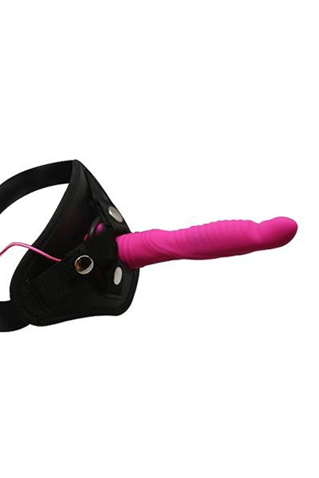 Strap-on Ripple Dildo Vibe - 6