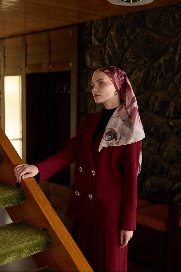 Winter Bloom Soft Eşarp 1239 - 1