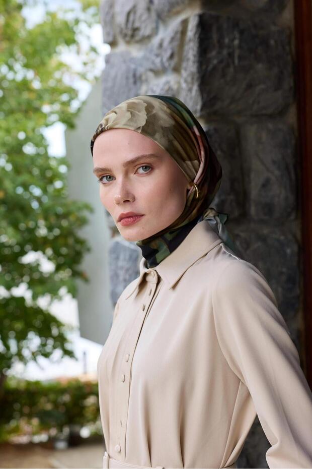 Winter Bloom Soft Eşarp 1239 - 2