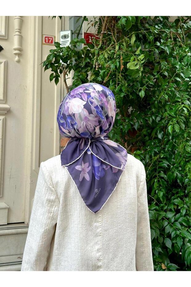 Pera Soft Eşarp Mor 1148-15 - 3