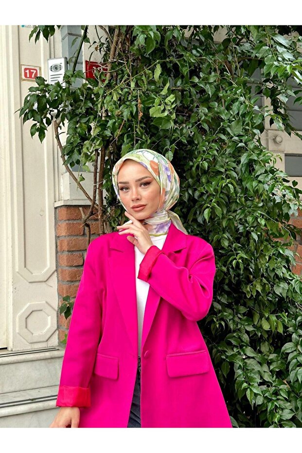 Eșarfă Moale Pera Roz deschis 1148-07 - 1