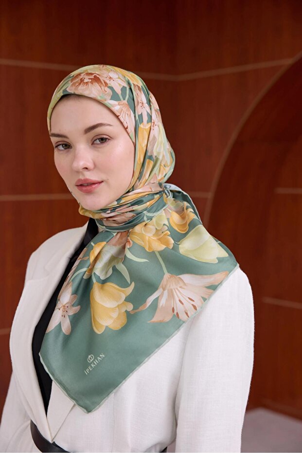 Pera Soft Eşarp Deniz Yeşil 1148-10 - 1