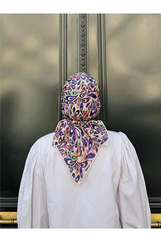 Relax Ebruli Soft Eşarp Krem 1147-10 - 3