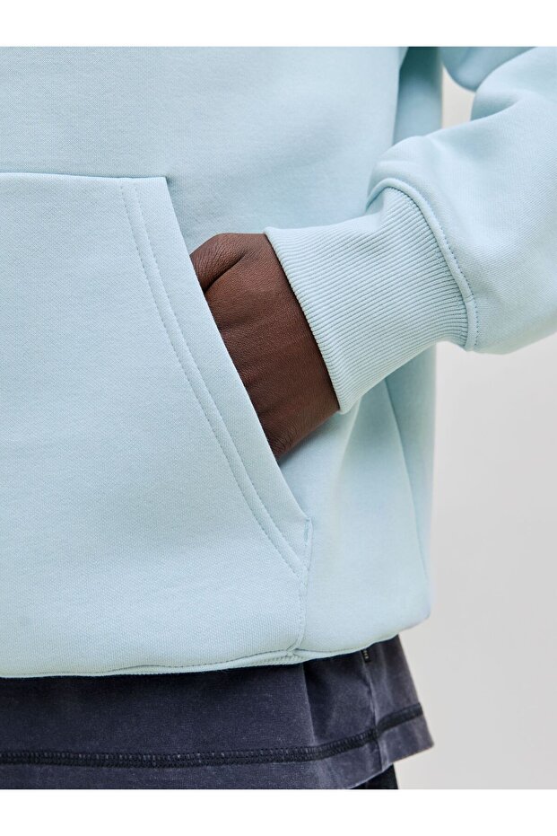 Kapuzenpullover Einfarbig Kapuzenpullover - 6