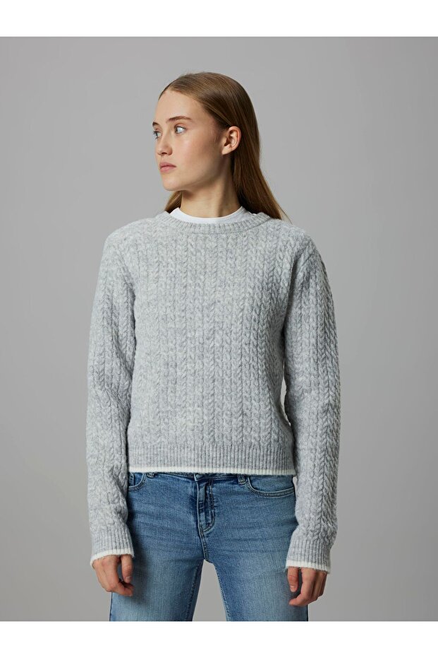 Strickpullover Slim Fit - 6