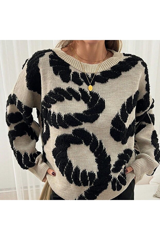 Triko KAZAK HALATLI DESEN - 4