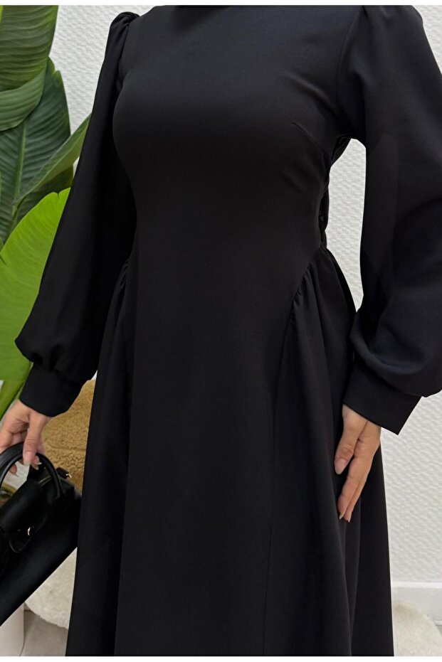 Prenses Tesettür Elbise - 6