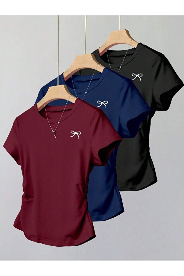 BASKILI OVERSIZE UNISEX TİŞÖRT - 1