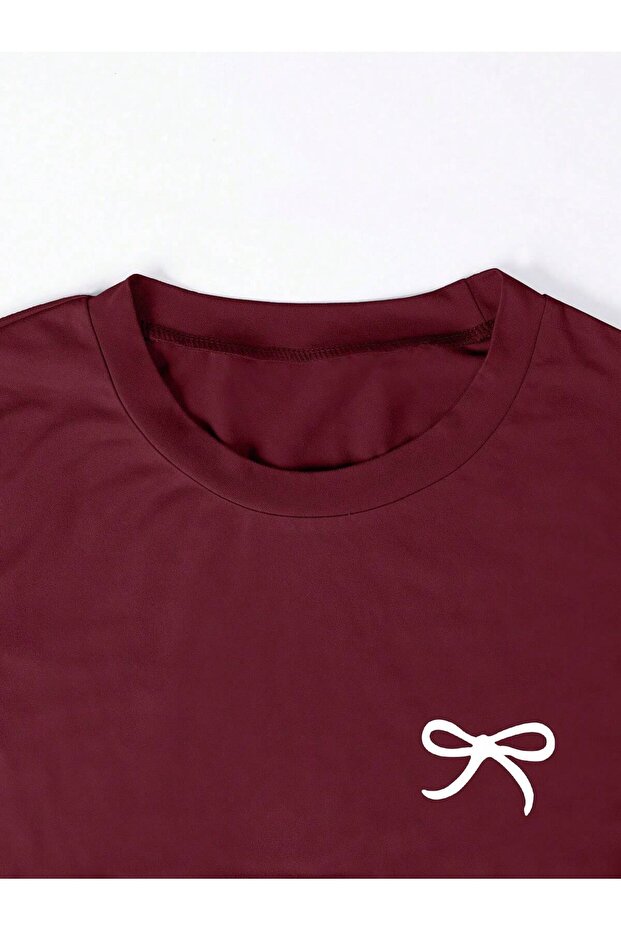 BASKILI OVERSIZE UNISEX TİŞÖRT - 7