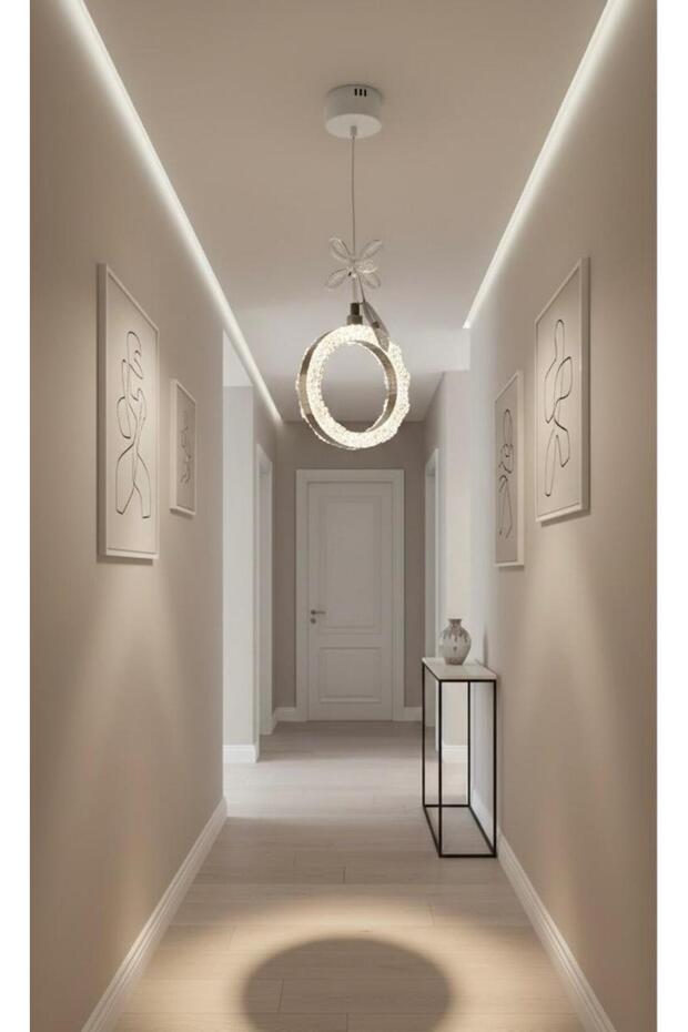 TEKLİ KRİSTAL LED AVİZE - 1