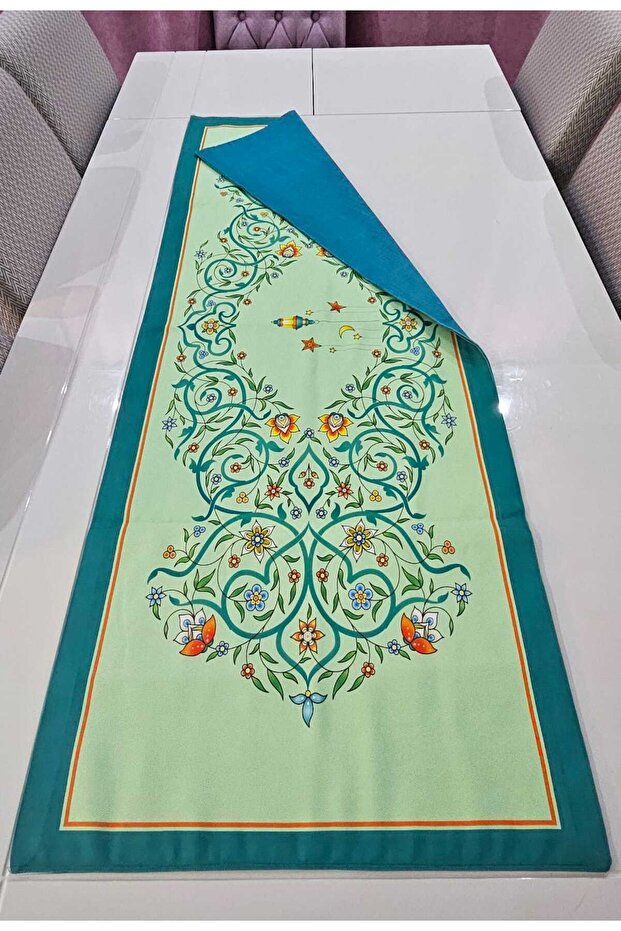 Vitange Çiçek Desenli Runner