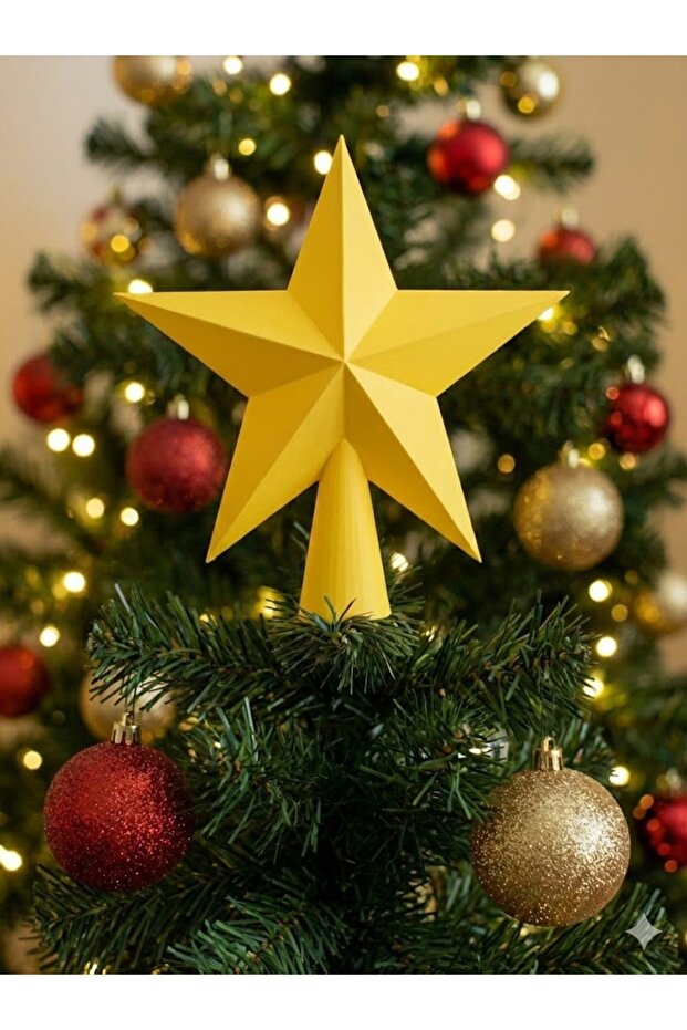 Christmas Tree Ornament Peak Star