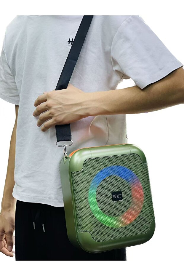 مكبر صوت بلوتوث أسود - 7