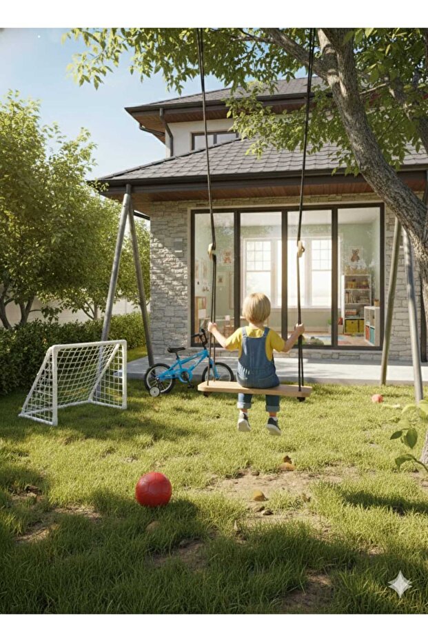 Ahşap Salıncak - 2