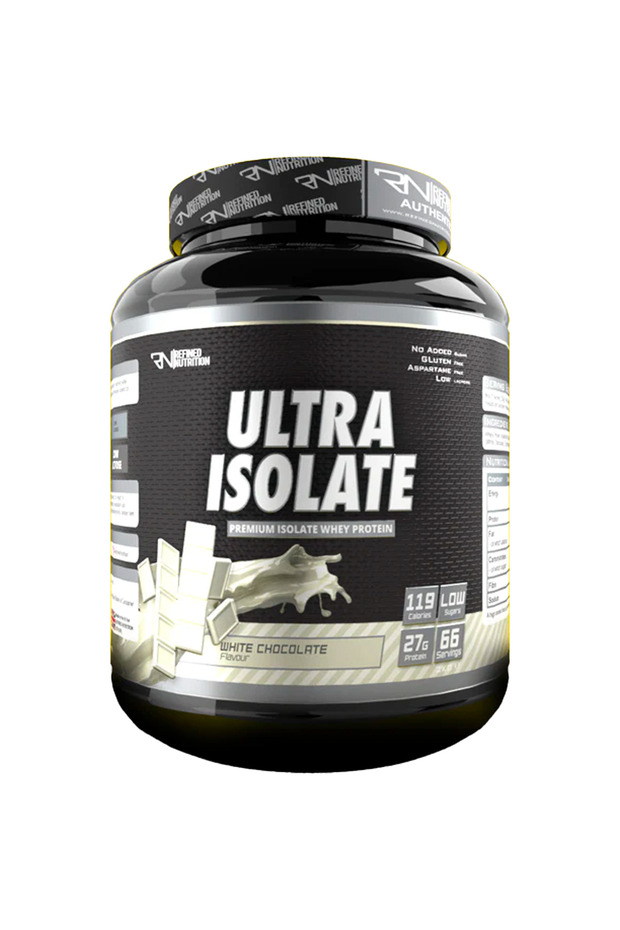 Ultra Isolate 2kg – White Chocolate | High-Protein Whey Isolate for Strength