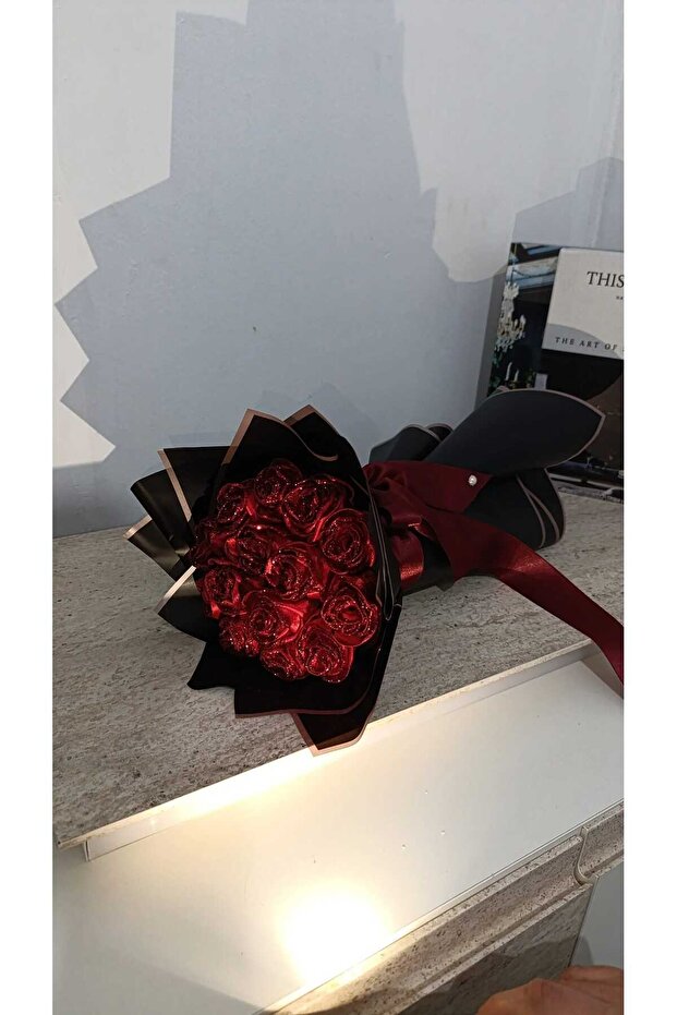 Simli solmayan buket - 4