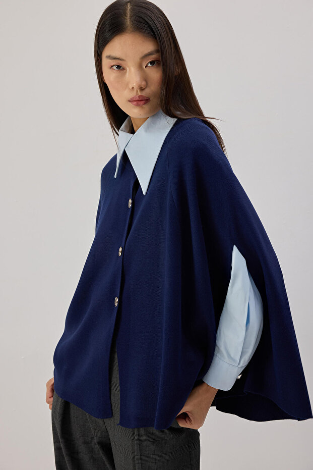 OVERSIZE TRİKO PANÇO - 2