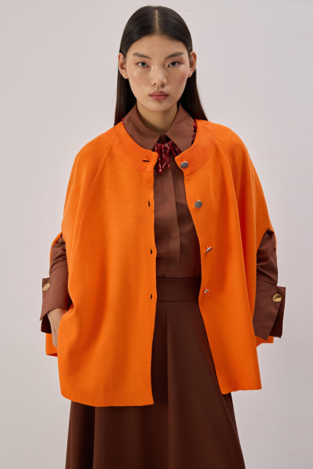 OVERSIZE TRİKO PANÇO - 6